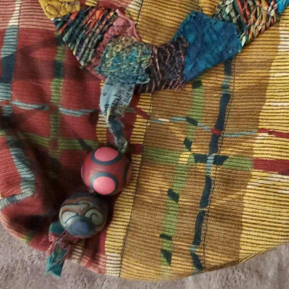 Boho single pocket purse - Picture 2 of 3